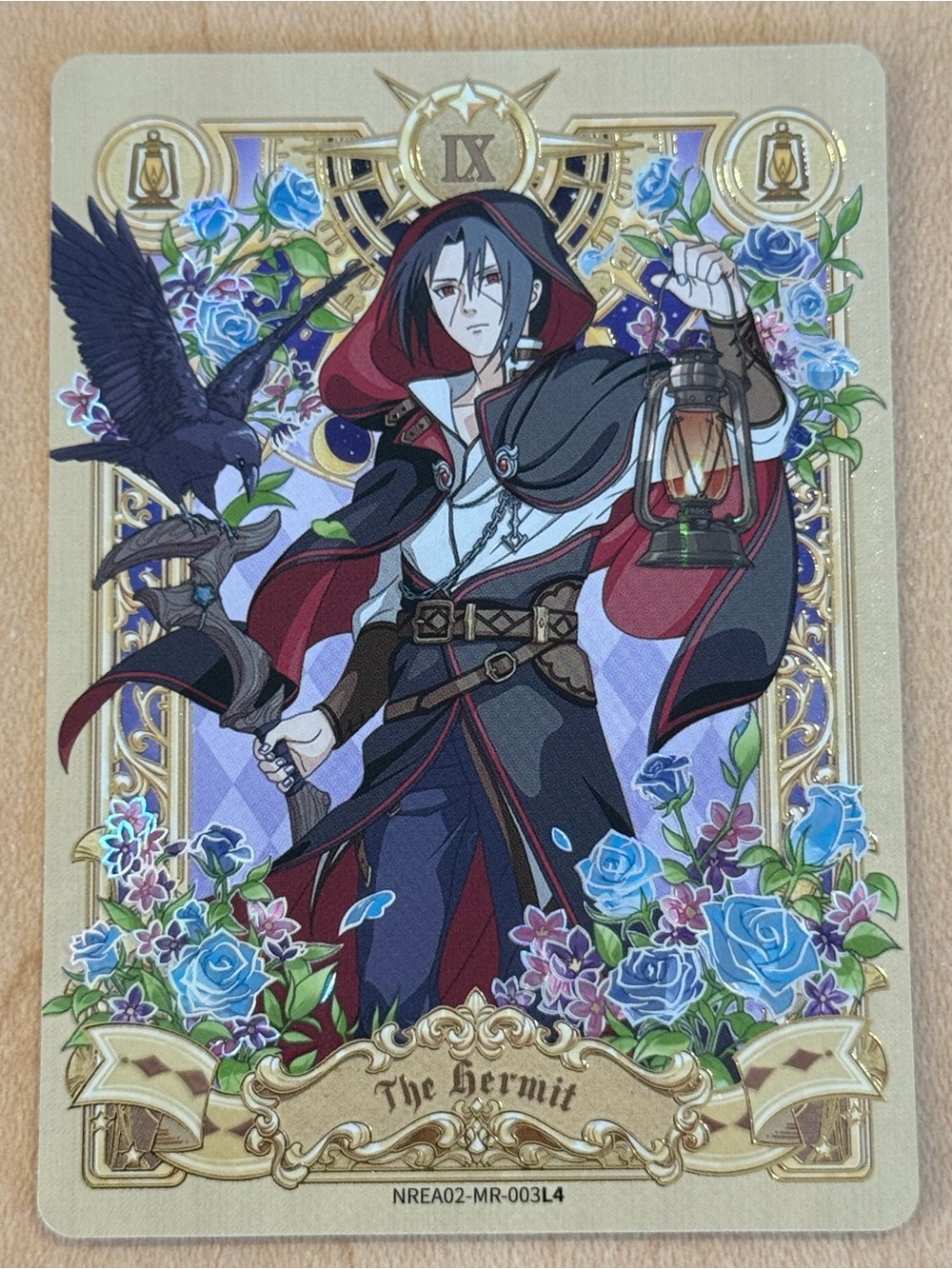 Itachi Uchiha The Hermit Tarrot NRB09-MR-003L4 Naruto Kayou Card